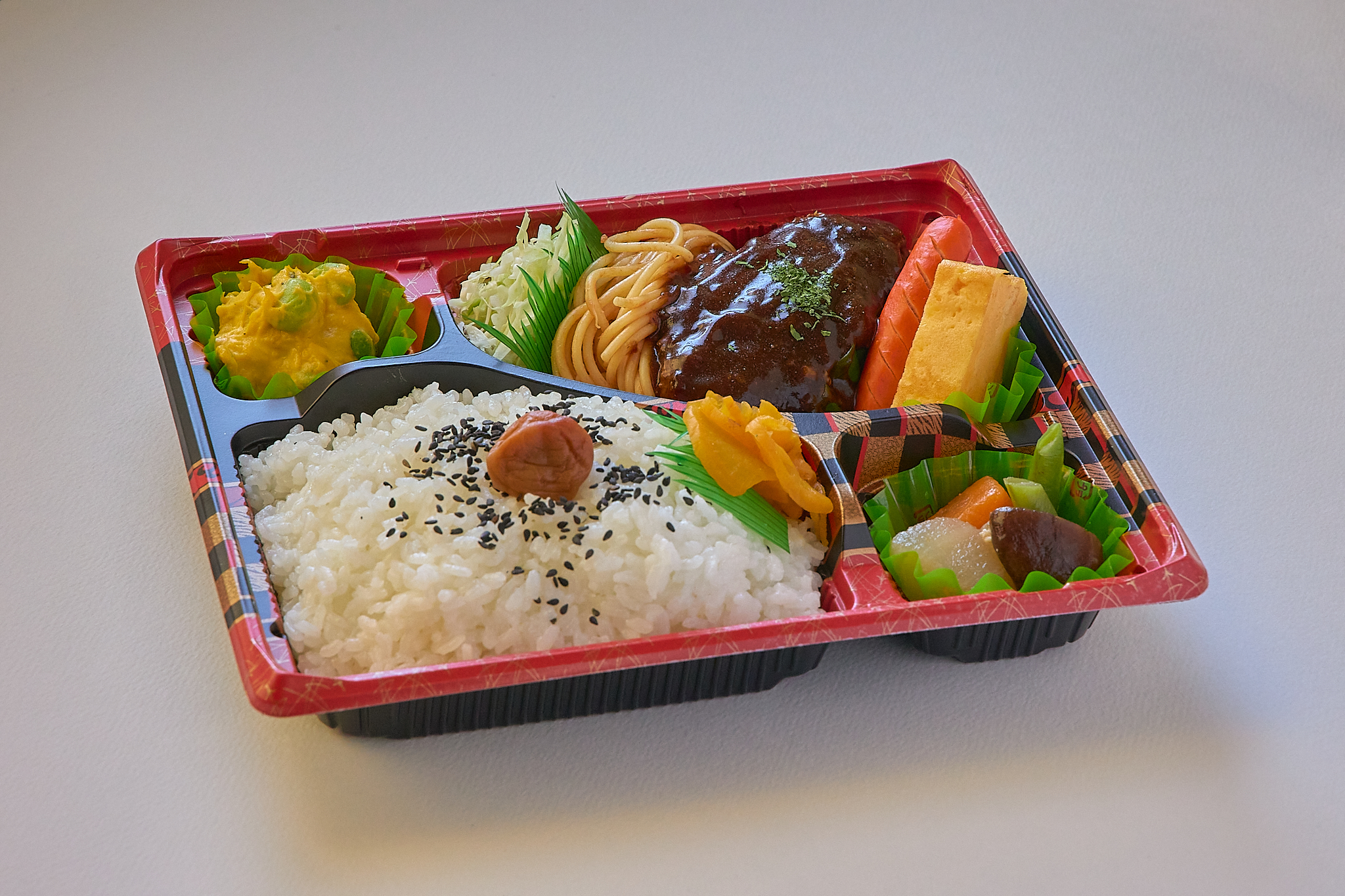 ハンバーグ弁当 茨城県 ひたちなか市 お弁当 仕出し 秀かつ 水戸市 那珂市 東海村 大洗町